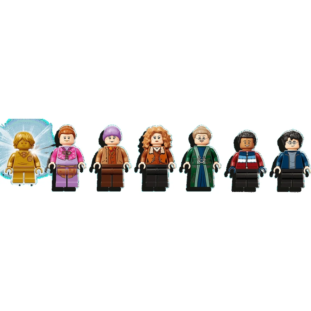 LEGO Harry Potter Hogsmeade Village Visit 76388 Building Toy, 20th  Anniversary Set with Collectible Golden Ron Weasley Minifigure, Birthday  Gift for