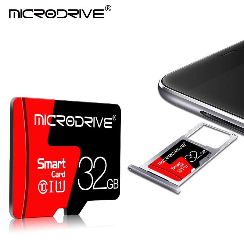 고속 마이크로 tf SD 카드, 스마트폰용 플래시 메모리 카드, 소매 패키지, 4GB, 8GB, 256GB, 128GB, 64GB, 16GB, 32GB