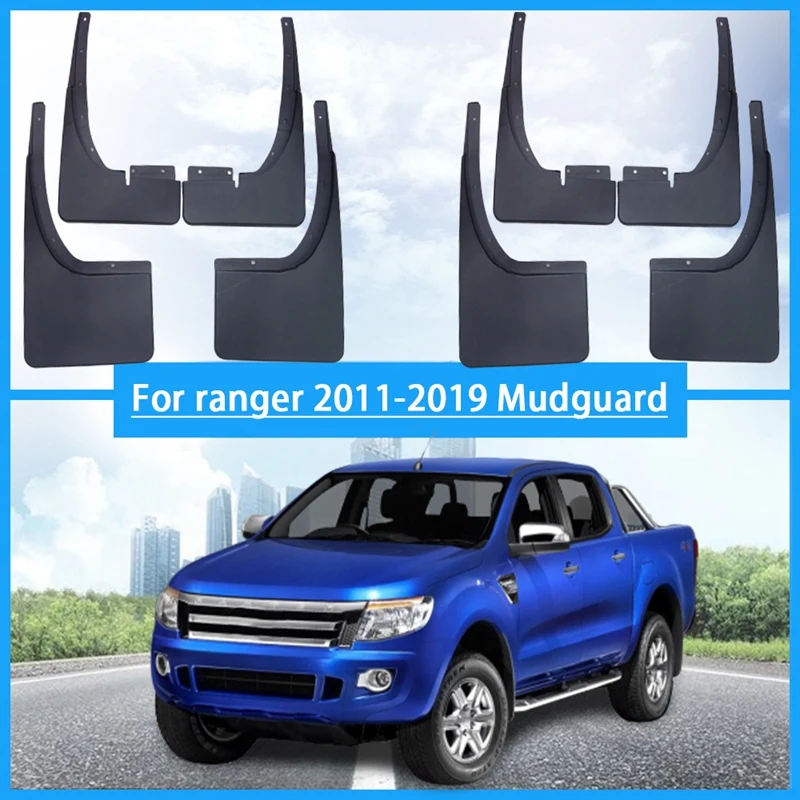 

4 шт., брызговики для Ford RANGER 2012-2016