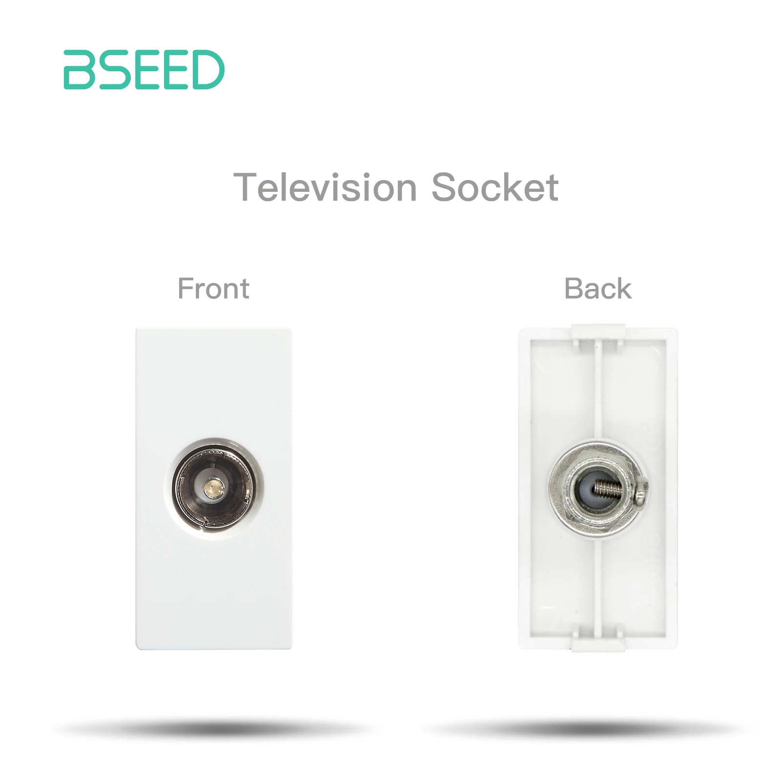 TV Socket White
