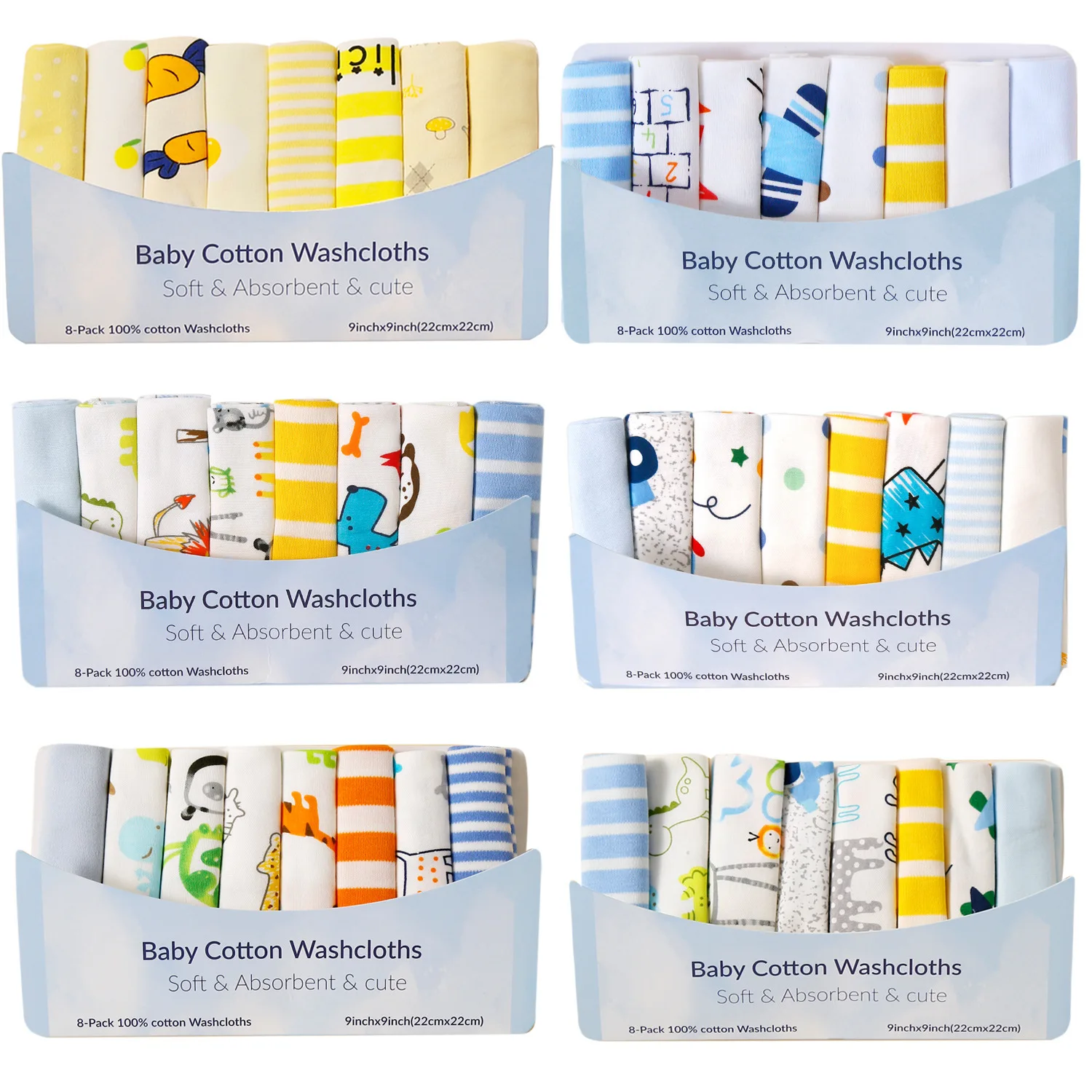 Cotton Newborn Baby Towels Saliva Towel Nursing Towel Baby Boys Girls Bebe Toalha Washcloth Handkerchief Cloth Wipes baby towel cotton towel