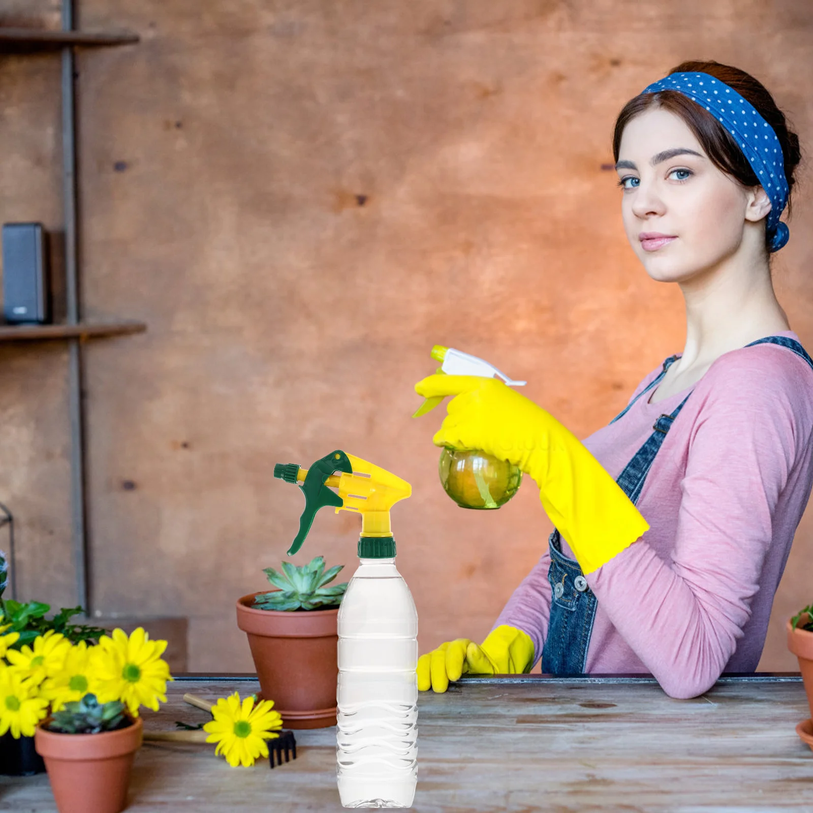 

Trigger Sprayer Disinfectant Spray Heads Spray Bottle Replacement Heads Pump Heads For Garden Watering Random Color