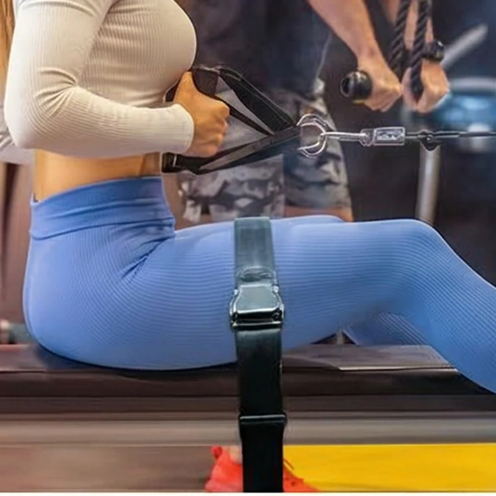 Nordic Curl Bench Belt with Quick-Release Buckle Nordic Curl Bench Stabiliser Strap for Nordic Curls Beach Leg Extensions