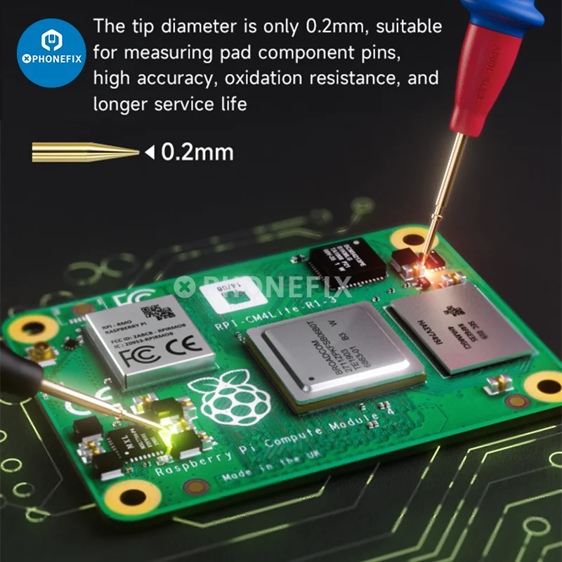 Teste Flexível, Pontas De Sonda, Conector, Caneta