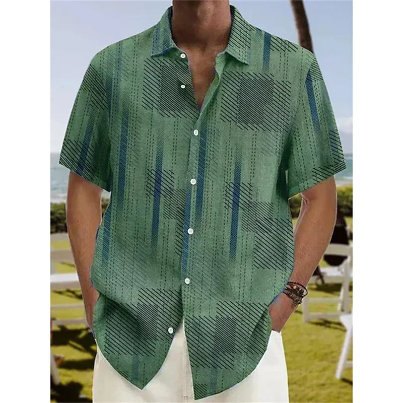 

23 New 1 Hot Beach Men's Shirt Hawaiian Shirt Graphic Leaf Print Cuban Collar Hawaiian Short Sleeve Tropical Fashion Plus Size J