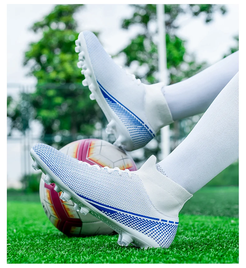 Zapatillas de fútbol para hombre y niño, botas de fútbol FG/TF para interior y exterior, para niños y niñas_voghion.com