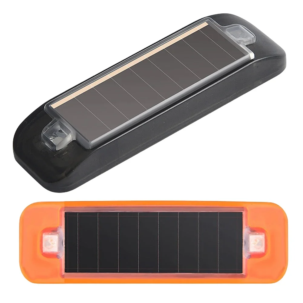 Mini LED Solar Power Car Warning Light Night Security Simulated Alarm Wireless Anti-Theft Caution Lamp Flashing Dummy Alarm Lamp