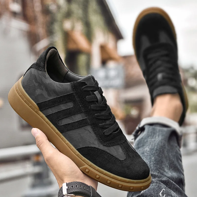 Herren Wildleder Freizeitschuhe Für Alltag Und Autofahren_voghion.com