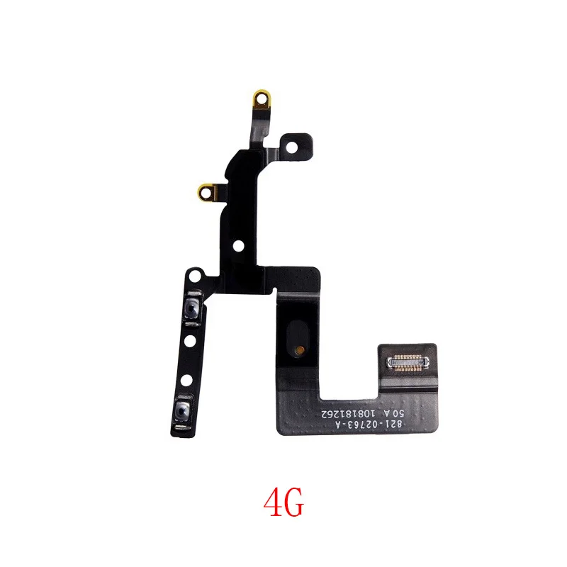 Ligar o Botão para Ipad 2023 Pro 10.9 Polegada Air4 A2316 A2324 A2325 A2072 Interruptor de Volume Chave Microfone Impressão Digital Cabo Flexível - Image 3