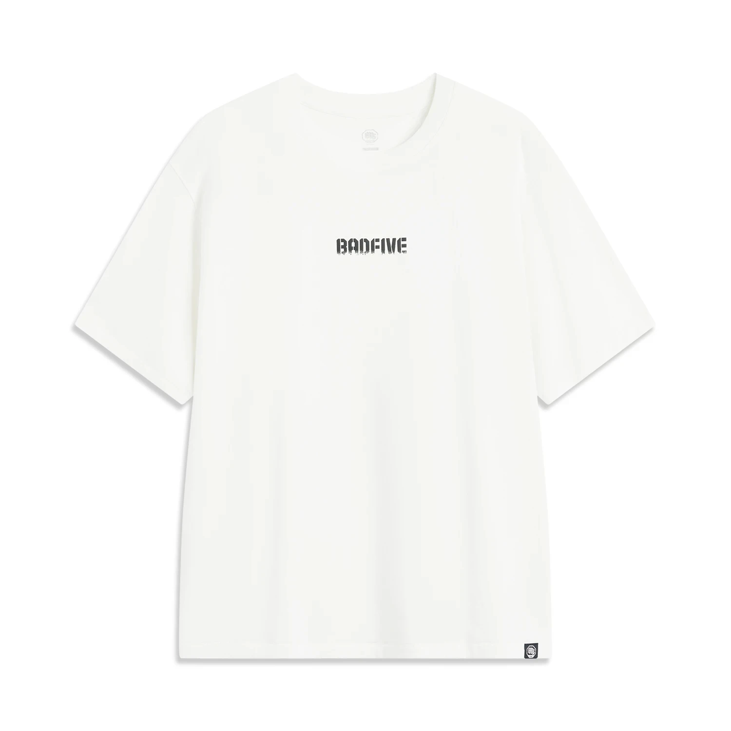 Li-Ning Men BADFIVE T-shirt Cotton Loose Fit Comfortable LiNing Casual Short Sleeve Basketball Culture Tee Tops AHSV027 men sport tees
