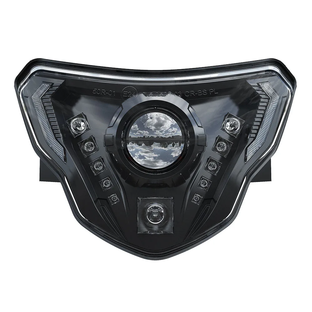 

Передняя фара для Мотоцикла BMW G310R 2016 2017 2018 2019 2020 2021 дальний и ближний свет, 1 шт.