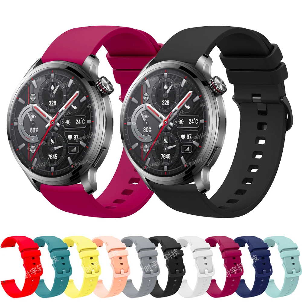 Per Honor Watch 4 Pro Smartwatch Strap 22Mm Silicone Sport Sostituzione Braccialetto Per Honor Watch Gs Pro/Gs 3/Magic 2 46Mm Band