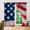 2pc, Party Curtains flag pattern Durable Polyester,Without Electricity Birthday Party Use for Indoor Celebrations, Room Decor 6
