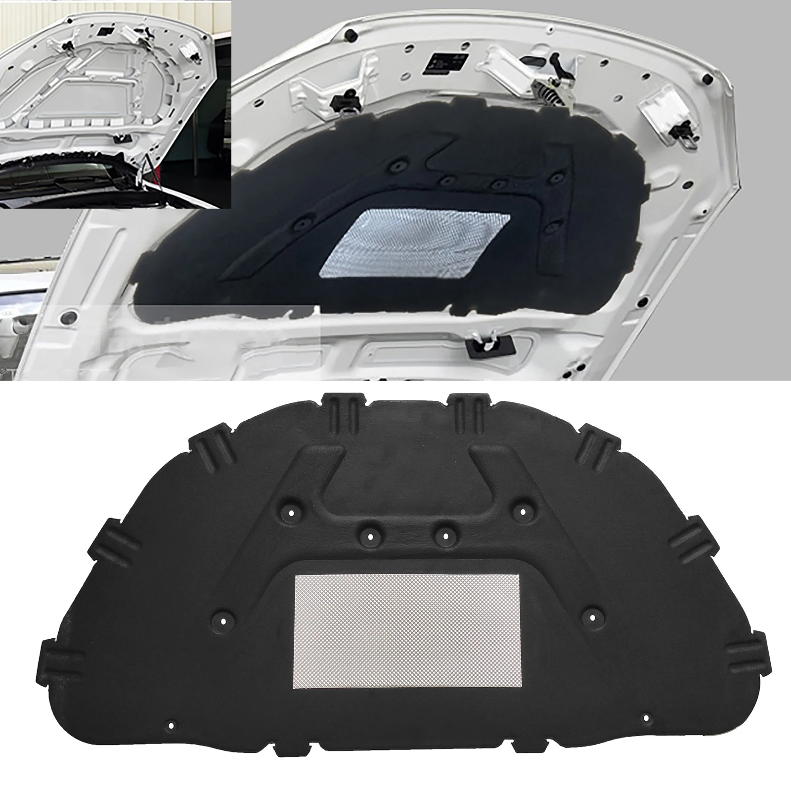 Car Front Hood Engine Sound Heat Insulation Pad Thermal Heat Insulation