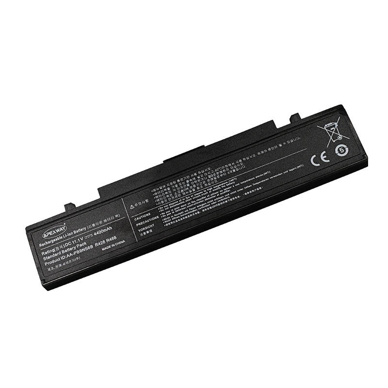 Apexway Aa-pb9nc6b Aa-pb9ns6b Bateria do Portátil para Samsung R580 R540 R519 R525 R430 R530 Rv511 Rv411 Rv508 R528 R730 Rc530 Rv515 - Imagem 3