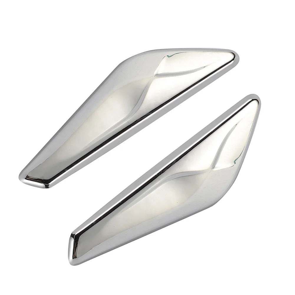 

2pcs Car Front Fender LH And RH Side Chrome Finisher For BMW For X3 F25 X4 F26 51117338569 51117338570 Fender Chrome Finisher