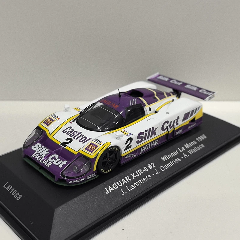 IXO 1/43 – Jaguar XJR-9 Silk Cut – Vainqueur Le Mans 1988 – Miniature Collection