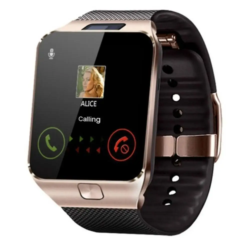 Dz09 Sports Smart Watch Men Women Multifunction Sports Smartwatch Support Tf Card Ram fit For Samsung Huawei Xiaomi Android 