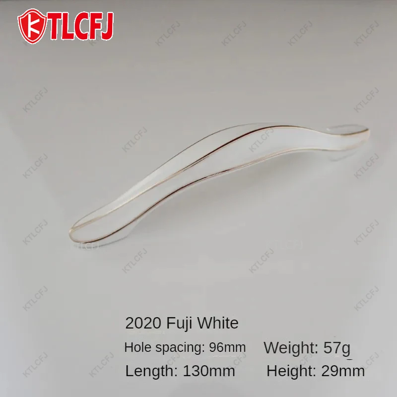 

KTLCFJ European Style Cabinet Drawer Zinc Alloy Handle Cabinet Door Handle Modern Minimalist Wardrobe Door Handle