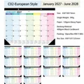 B calendar