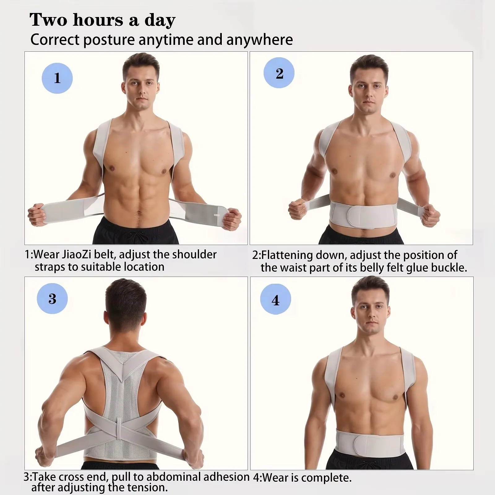 Male Female Adjustable Posture Corrector Corset Back Brace Belt Lumbar Support Straight Corrector Breathable Back Support S-XXXL posture corrector