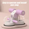 Portable Sit Up Bar for Home Gym - Ab Workout Equipment w/ Non-Slip Foot Holder & Suction Cups, Core Trainer for Men/Women 5