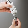 Sucker Shower Head Holder Reusable Shower Bracke Movable Suction Cup Caterpillar Shape Rack Bathroom Accessories 3