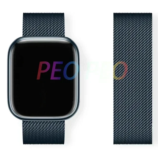 Milanese Loop Metal Bracelet for Smartwatch - Premium Adjustable Strap