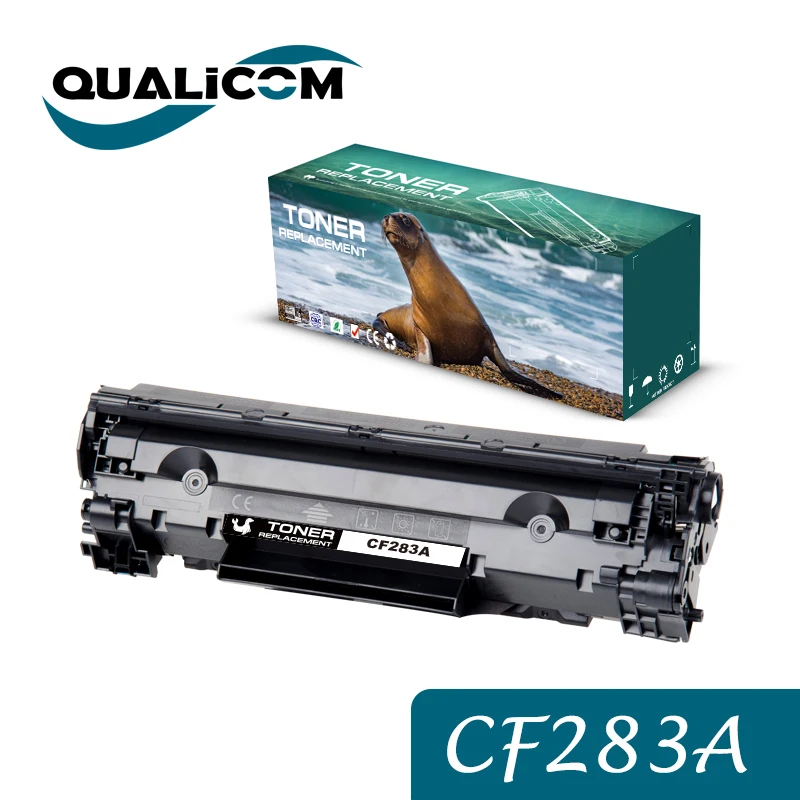 Qualicom CF283A 83A Compatible TONER Cartridge for HP LaserJet Pro MFP ...