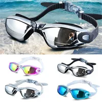 Swimming Goggles Prescription Women Men Adjustable UV Protect Waterproof Anti Fog Myopia Eyewear Swim Pool Diving Water Glasses 1