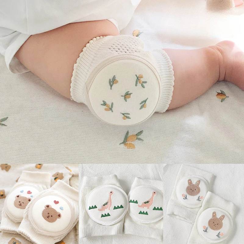 

Autumn thin baby knee brace baby pure cotton mesh maternal and infant supplies crawling children learning elbow brace