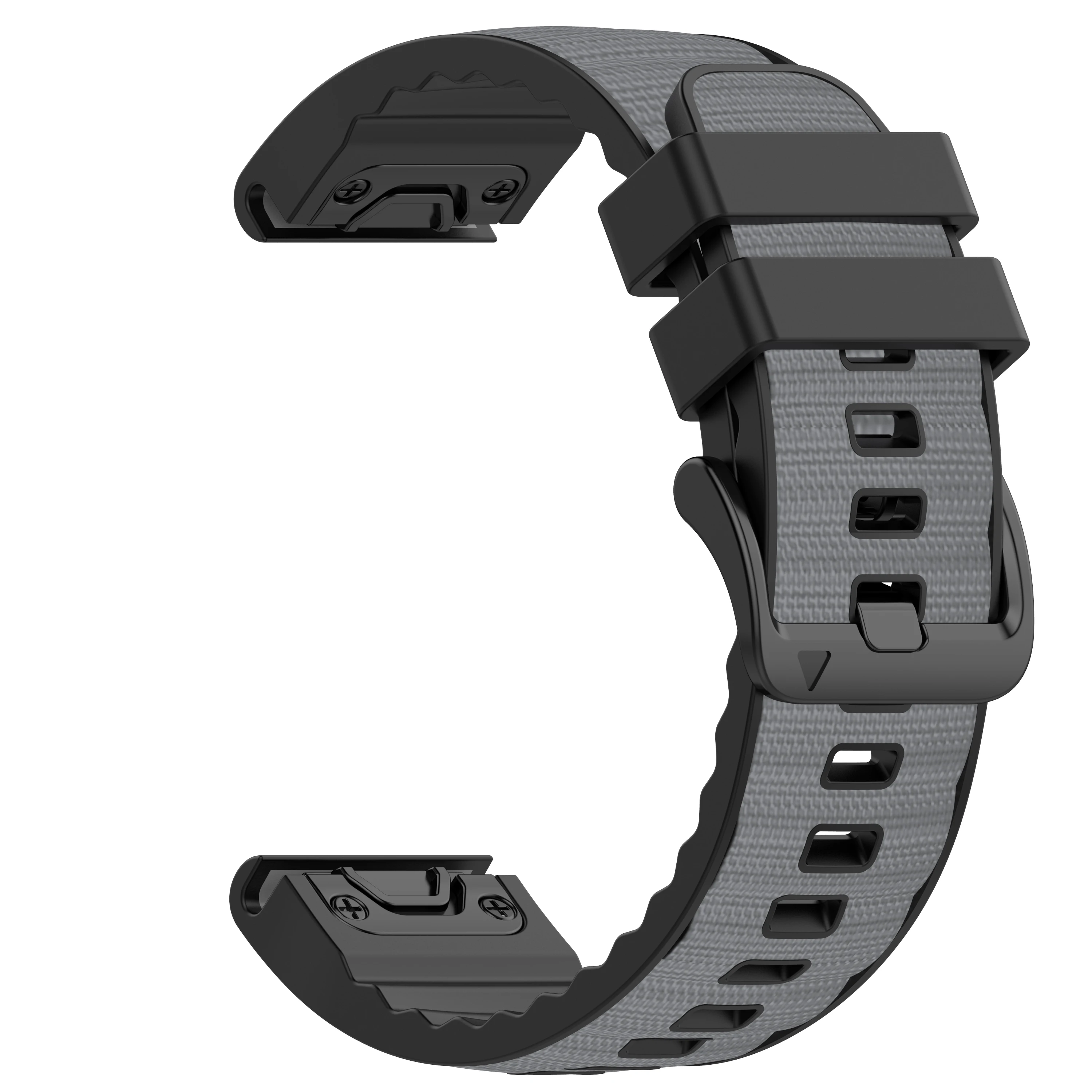 Universal Silicone and Nylon/Leather Quickfit Strap – Premium Strap