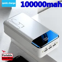 New Genuine Fast Charging 100000mh 98000mah Power Bank Large Capacity Mobile Power Universal 5v2 1a Fast
