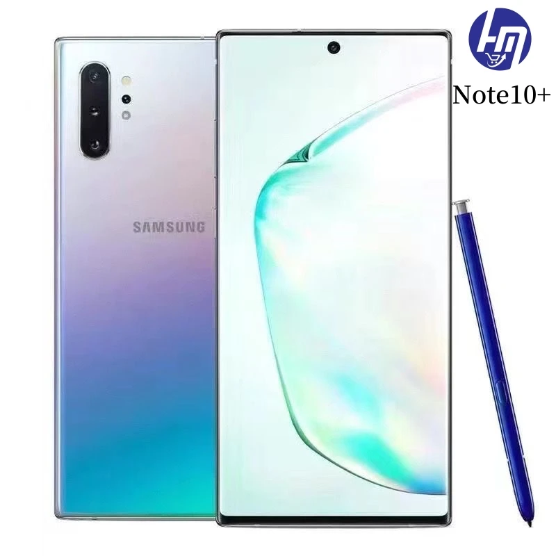 

Samsung Galaxy Note 10+ 6.8" N975U1 N975F 12GB RAM 256GB NFC ROM Octa-core Original Unlocked Smartphone