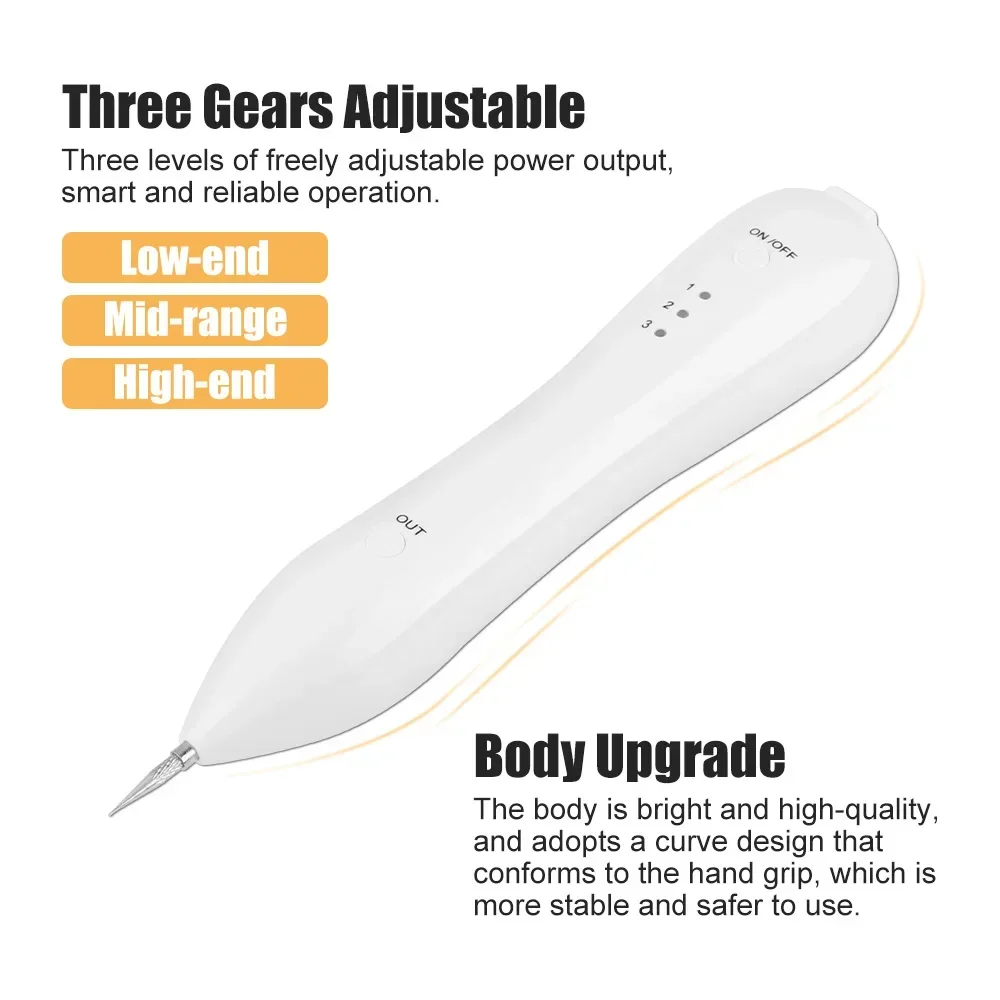 Pen Salon Plasma Pen Black Dots Vacuum Cleaner Laser Freckle Removal Machine Skin Mole Dark Spot Face Wart Tag Tattoo Remover skin tag removal tool skin tag removal pen