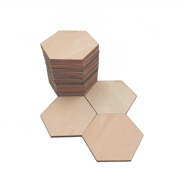 5pcs 150mm Wooden Hexagon Wooden Pieces Painting Materials DIY Handmade  Crafts Kids DIY Home Decorations - AliExpress