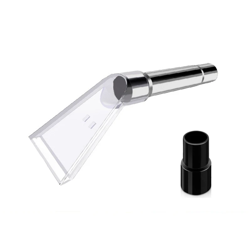 

Vacuum Cleaner Swivel Head Floor Nozzle Plastic+Stainless Steel Transparent Vacuum Cleaner Parts