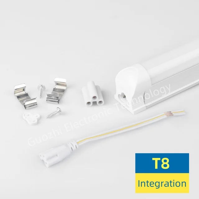 thumbnail image 1 of Tubo de luz LED T5/T8 Lámpara para iluminación del hogar Barra de luz LED Iluminación comercial Lámpara de garaje Lámpara de cocina para exteriores 220v, 1 of 5
