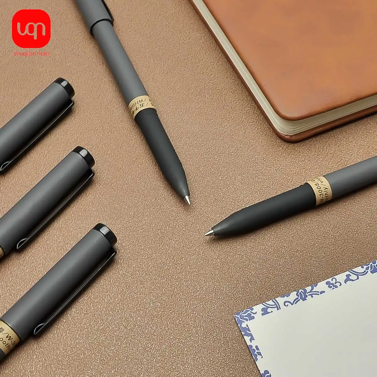 Office Neutral Pen 0.5mm High-end atmospheric design calligraphy pen writing smooth durable school and office supplies 3