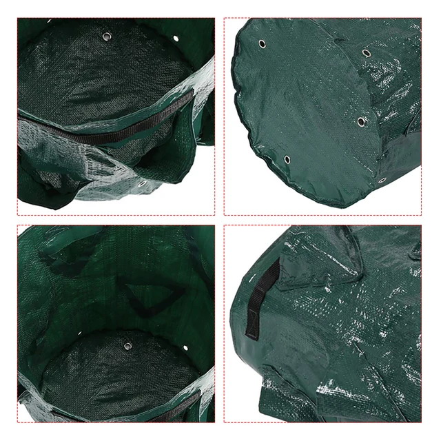 10/7/10 Gallonnövelés Táska Újrafelhasználható Ültetési Üvegházhatású Zöldség Eper Termesztési Kert Erkélyek Virág Ültetvényes Edény - Image 6