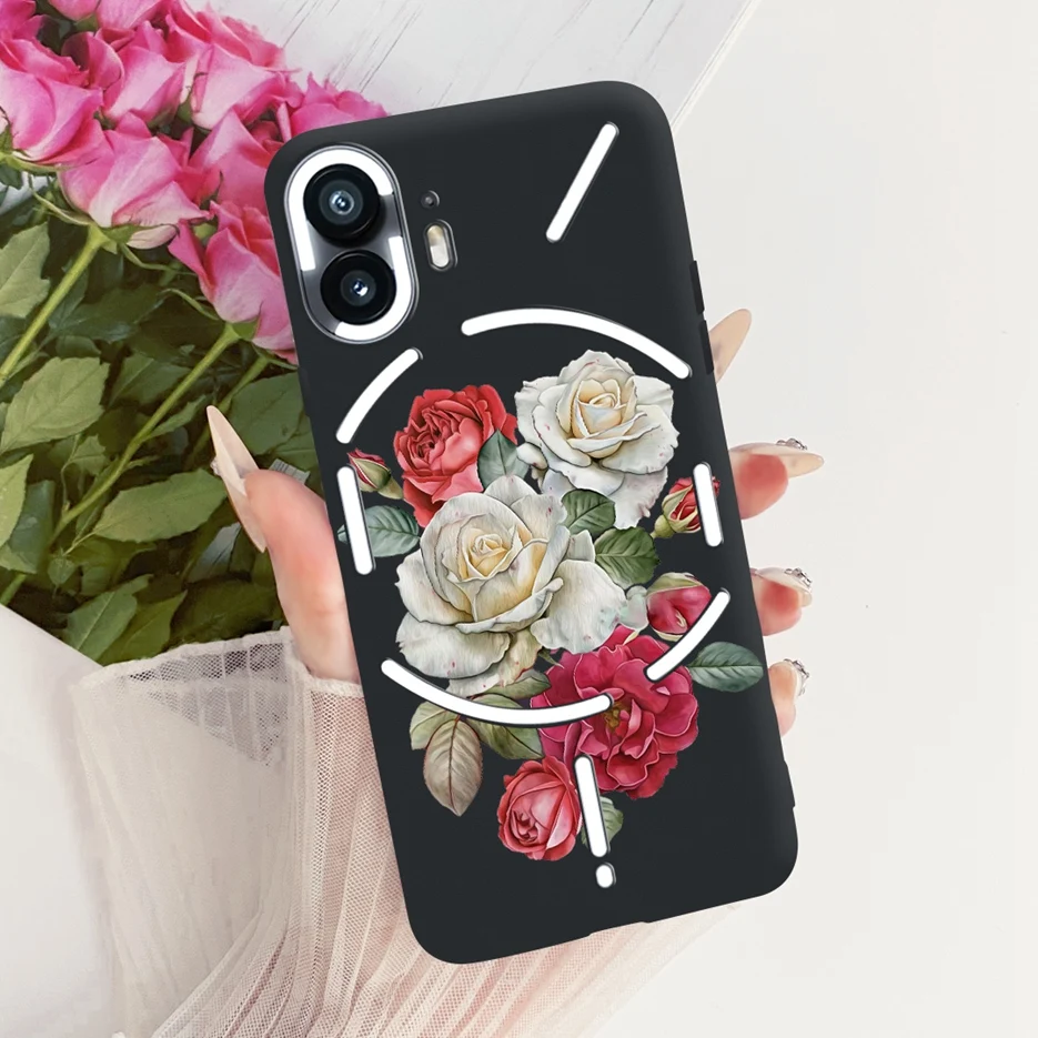 Floral Butterfly Design Soft TPU Phone Case