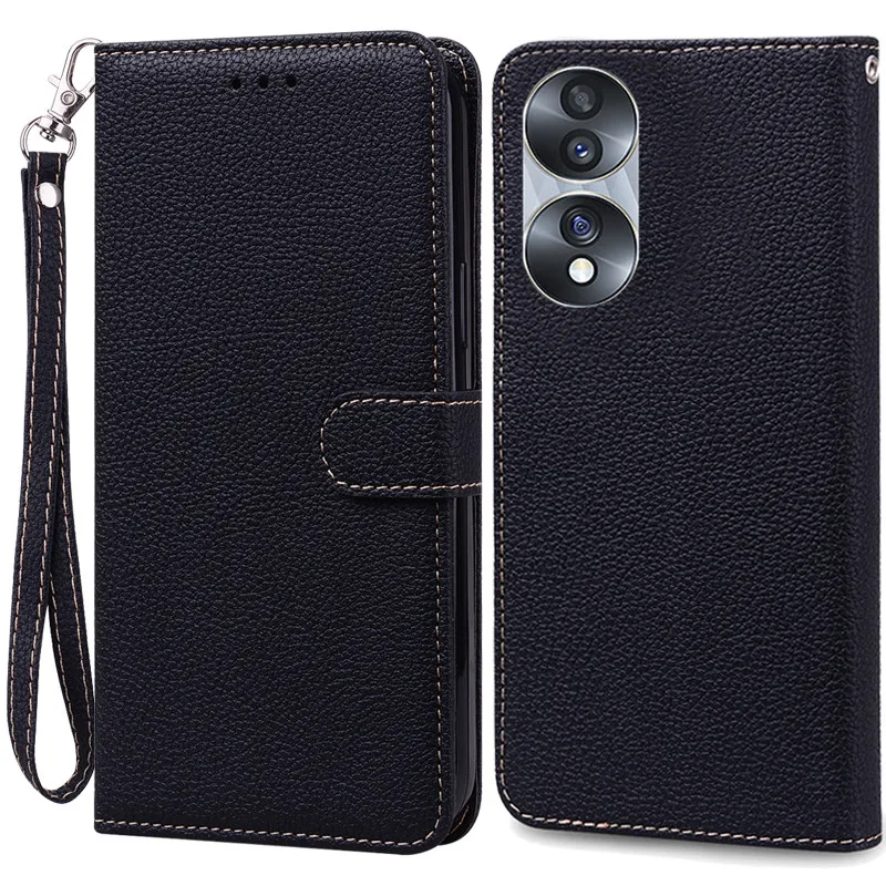 Leather Wallet Flip Case - Elegant Full Cover Coque  Etui