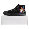 Whitney Houston Pop Singer High Top High Quality Sneakers Mens Womens Teenager Canvas Sneaker Casual Couple Shoes Custom Shoe 1