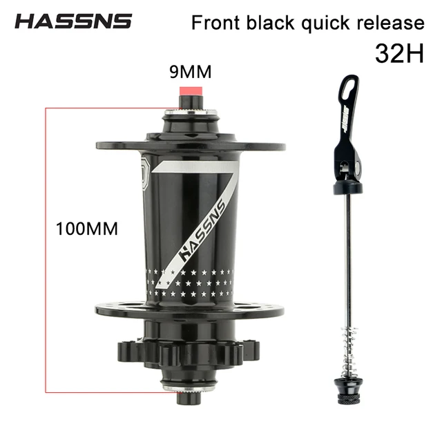 Hub de Bicicleta HASSNS-PRO7 MTB com 32 Furos, Freehub de Montanha
