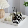 Nordic Decor Square Plate Storage Tray Props Tray Bathroom Storage Home Decorative Organizer Tray Jewelry Storage 5