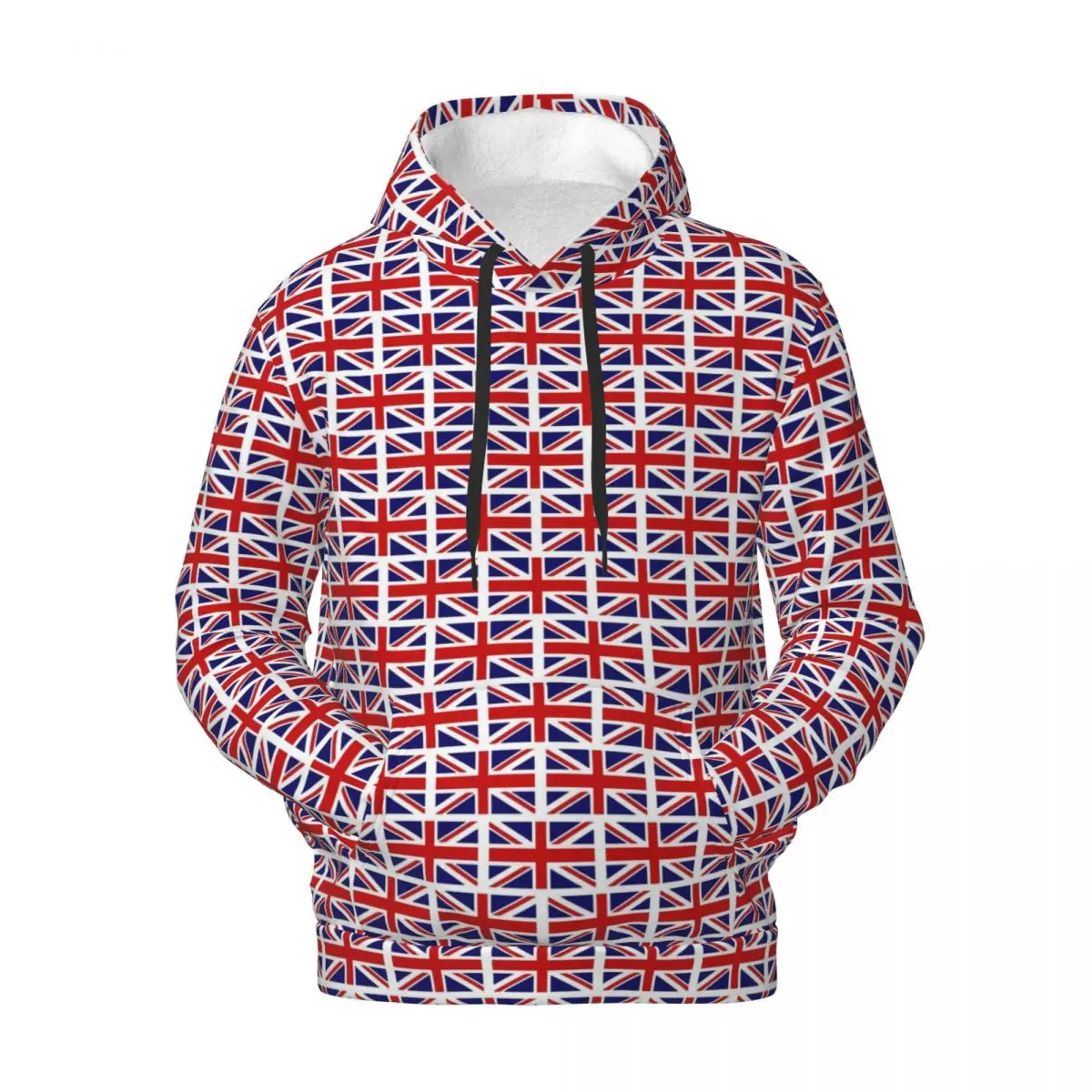 

UK Flags Print Loose Hoodies Unisex British Union Street Wear Pullover Hoodie Autumn Modern Graphic Sweatshirts Large Size 4XL
