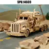 3d Wooden Puzzle Toys Heavy Truck Model Building Kits For Teens Adult 1