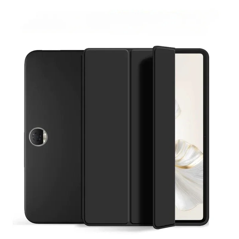 Premium Flip Soft TPU & PU Leather Tablet Cover for 12.1 Inch Honor Pad 9 (2023) with Bonus Gift