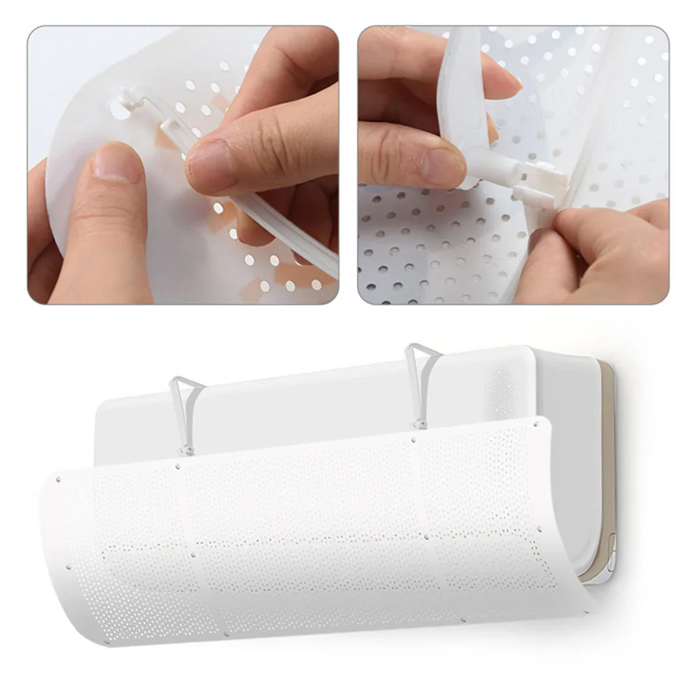 

Air Conditioner Wind Deflector Adjustable Air Windshield Cooled-Baffle Air Anti-Direct Blowing Retractable Outlet-Baffle Tool