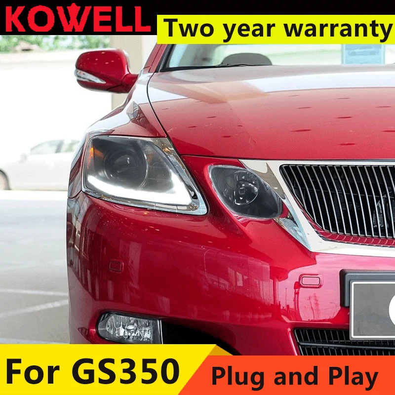 2pcs Car Led Head Lamp For Lexus Gs350 Headlights 20042011 Gs300 Led